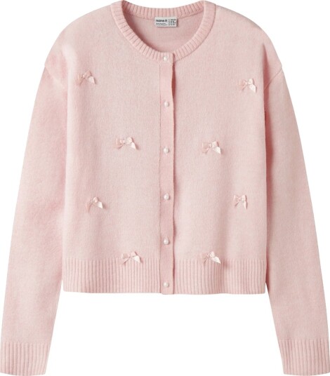 Name It Nkfkarin Ls Knit Card Pink 116