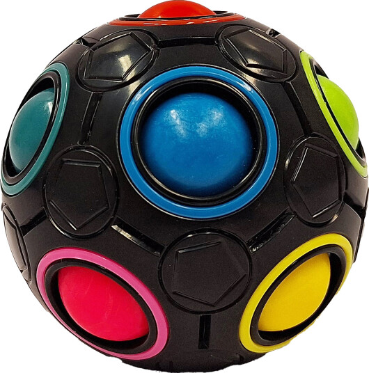 Noris Trickboll Med Färgpussel Multi/patterned One Size