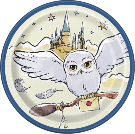 Engangstallerken Harry Potter 18cm Pk/8 Engangstallerken Harry Potter 18cm Pk/8