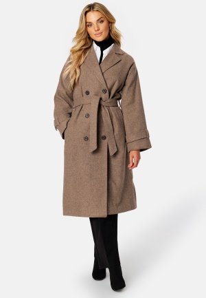 Object Collectors Item Keily L/S Coat Fossil Detail:MELANG 36 Object Collectors Item Keily L/S Coat Fossil Detail:MELANG 36