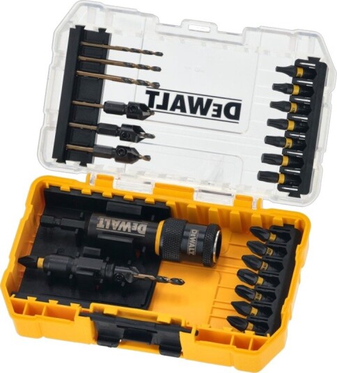DeWalt Forbore- Og Bitssett DT70779T-QZ Flipdrive 18 Deler