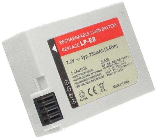 Batteri til Canon LP-E8