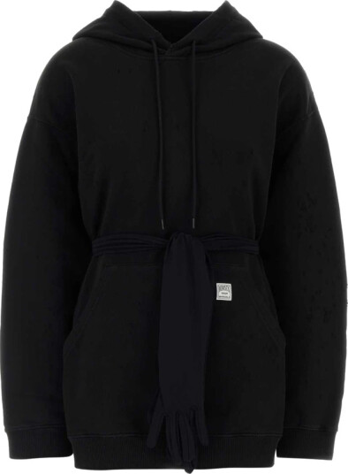 MM6 Maison Margiela Dame Gensere & Hettegensere Svart S, MM6 Maison Margiela Dame Gensere & Hettegensere Svart S,