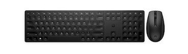 HP 650 Trådløst Tastatur med Mus - Svart, Pan Nordic HP 650 Trådløst Tastatur med Mus - Svart, Pan Nordic
