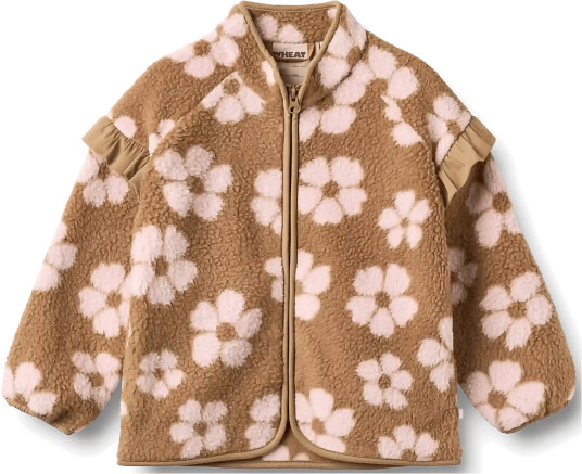 Wheat Fleece Jacket Ellena Brown 104 Wheat Fleece Jacket Ellena Brown 104