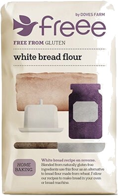 Doves Farm Hvit Brødmix Glutenfritt - 1 Kg