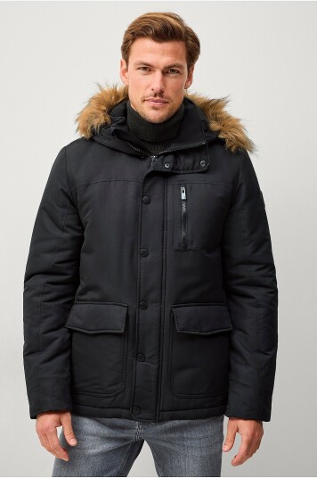 Ellos Collection Parka Bennett Svart