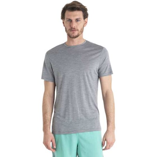 Icebreaker Men's Merino 125 Cool-Lite™ Sphere III Short Sleeve Tee Metro Heather L, Metro Hthr