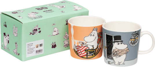Moomin Arabia Mummimamma & Mummipappa mummikopp 2 deler 30 cl