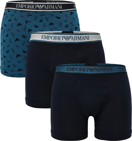 Emporio Armani 3 Pack Bottom Navy L Emporio Armani 3 Pack Bottom Navy L