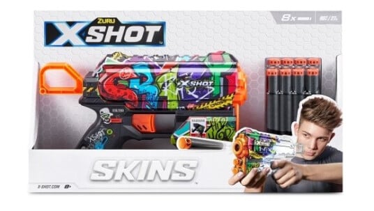 Xshot Leketøyspistol Skins Flux Assortert 36516 Zur-36516