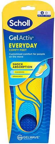 Scholl Gel Activ Insole Everyday S 1 Pakker Scholl Gel Activ Insole Everyday S 1 Pakker