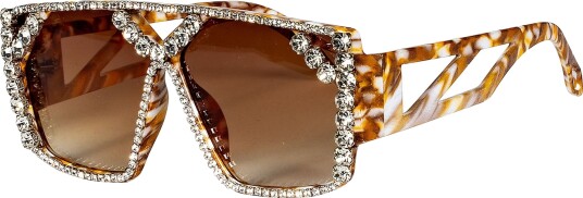 Wilbers & Wilbers Briller brune med strass 020169-V04