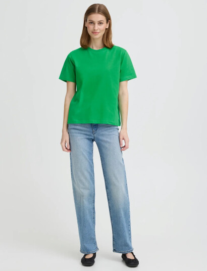 ICHI Ihpalmer Loose Ss Green XS