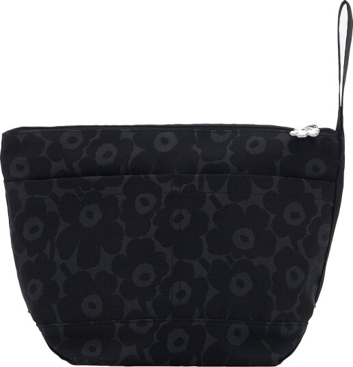 Marimekko - Mini Unikko Taajuus Cosmetic Bag - Svart