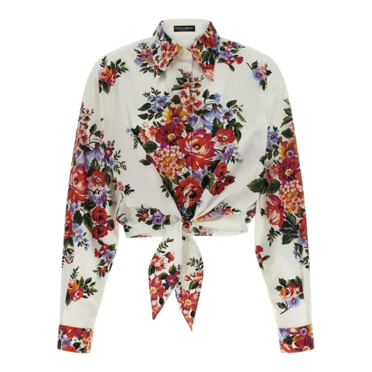 Dolce & Gabbana Dame Bluser & Skjorter Flerfarget S,