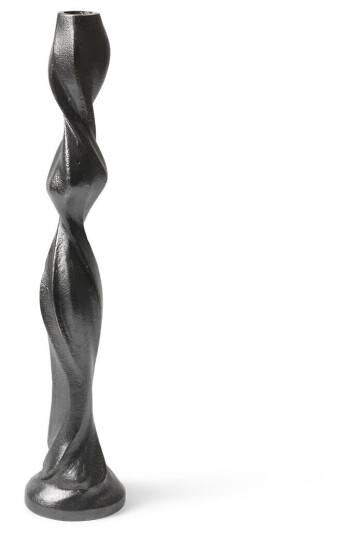 Ferm Living Gale lysestake 38 cm Blackened Aluminium Ferm Living Gale lysestake 38 cm Blackened Aluminium