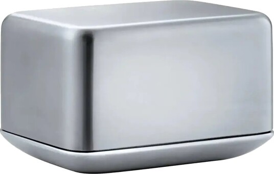 Blomus Single Butter Dish 6 X 7 X 10 Cm Basic Stainless Steel Silver