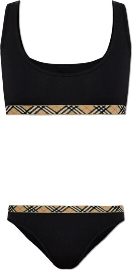 Burberry Dame Svømmetøy Svart XS,