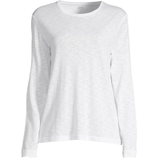 Casall Soft Texture Long Sleeve Dame White S