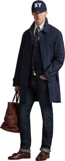 Polo Ralph Lauren The Southland Packable Walking Coat   Navy   XL