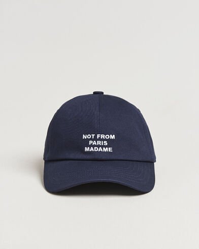 Drôle de Monsieur Slogan Baseball Cap Navy Drôle de Monsieur Slogan Baseball Cap Navy