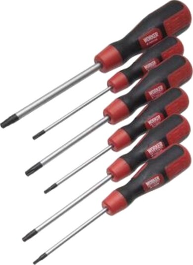 Worker Torx Skrutrekkersett 6 Deler