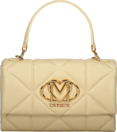 Love Moschino Dame Vesker Beige ONE SIZE, Love Moschino Dame Vesker Beige ONE SIZE,