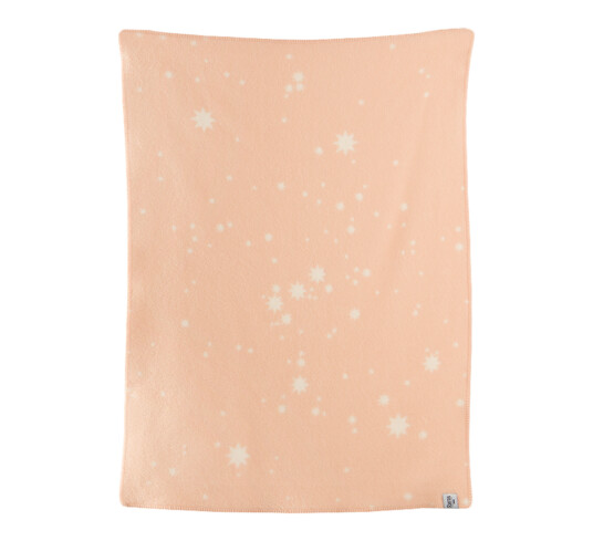 Røros Tweed Orion halvpledd lys rosa