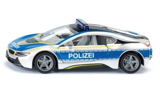 Siku BMW I8 Police Politibilmodell Montert På Forhånd 1:50 BMW I8 Alle Kjønn Metall Plast Siku BMW I8 Police Politibilmodell Montert På Forhånd 1:50 BMW I8 Alle Kjønn Metall Plast
