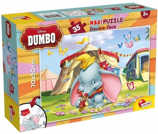 Lisciani Puzzle Df Supermaxi 35 Dumbo 3 År