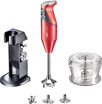 Bamix stavmikser deluxe 200w d rød