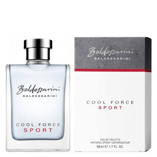 Baldessarini Cool Force Sport Eau de Toilette 50 ml for menn med duftnoter av mysk og basilikum