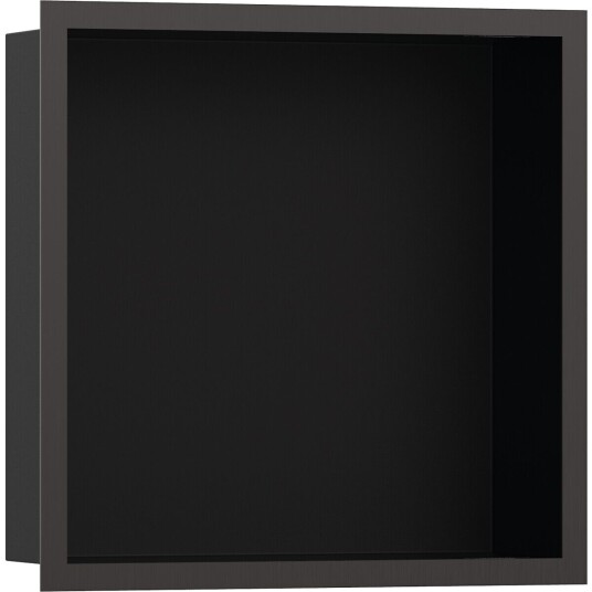 Hansgrohe XtraStoris Individual Nisje 30x30x10 cm Børstet Sort Krom Hansgrohe XtraStoris Individual Nisje 30x30x10 cm Børstet Sort Krom