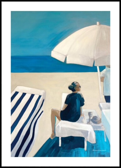 Beach Day Serenity Plakat / 30x40 Beach Day Serenity Plakat / 30x40