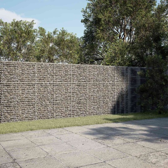 vidaXL Gabion med 3,5 mm wire og 5x2,5 cm nett 400x50x150 cm vidaXL Gabion med 3,5 mm wire og 5x2,5 cm nett 400x50x150 cm