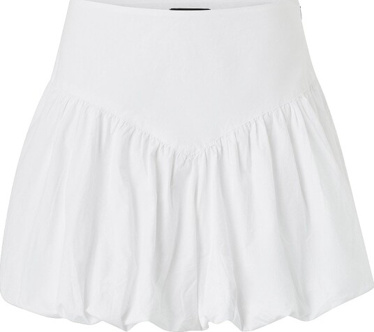 Gina Tricot Ballongskjørt Hvit