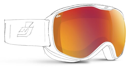 Julbo Luna/Pioneer reserveglassSpectron kat. 3, Orange, MF