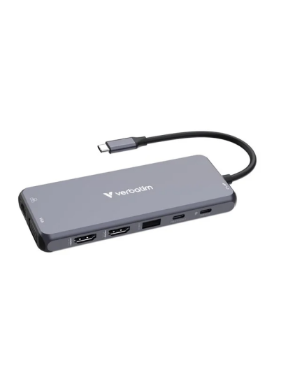 Verbatim CMH 14 14 Port USB C Pro Multiport Hub USB hub USB 3.1 14 porter Gr 32154