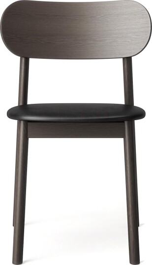 Decotique Elephant Spisestol Mørk Eik/Sort Skinn