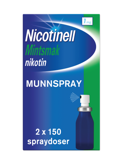Nicotinell 1 mg/dose munnspray Mint 300 doser