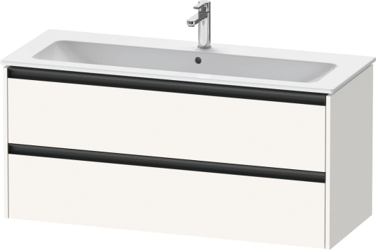 Duravit Ketho.2 Servantskap 2 Skuffer 1210x480 mm Hvit Matt