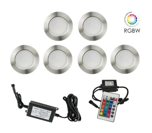 Nordic Terrassebelysning B5 6 X 0,3W RGBW IP67 Dimbar