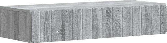 vidaXL Vegghengt Sidebord Grå sonoma 87,5 x 34,5 x 17 cm vidaXL Vegghengt Sidebord Grå sonoma 87,5 x 34,5 x 17 cm
