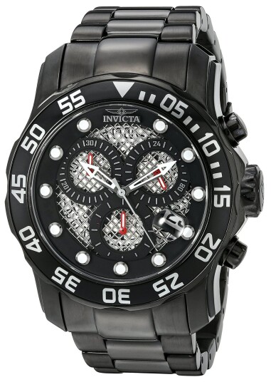 Invicta Herreklokke 19838 Pro Diver Sort/Stål Ø49 mm Invicta Herreklokke 19838 Pro Diver Sort/Stål Ø49 mm