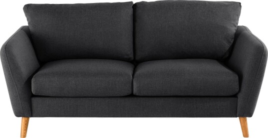 Trend 2 seters Stoffsofa Svart