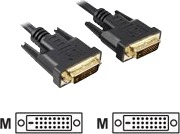 Sharkoon   Dvi Kabel   Dobbeltlenke   Dvi D Hann Til Dvi D Hann   3 M