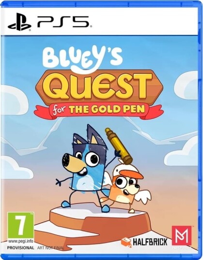 Bluey"s Quest for the Gold Pen (PS5)