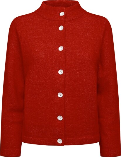 Jumperfabriken Cicely Cardigan Red M Jumperfabriken Cicely Cardigan Red M