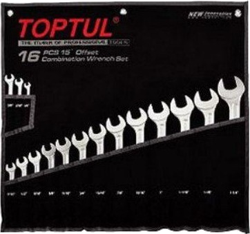 TOPTUL GPBW1601 Kombinasjonsnøkkelsett TOPTUL GPBW1601 Kombinasjonsnøkkelsett